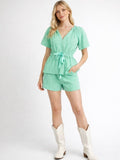 Willow Shorts - Green/Sea